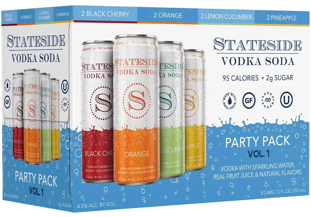 Stateside Vodka Soda Party Pack Vol. 1