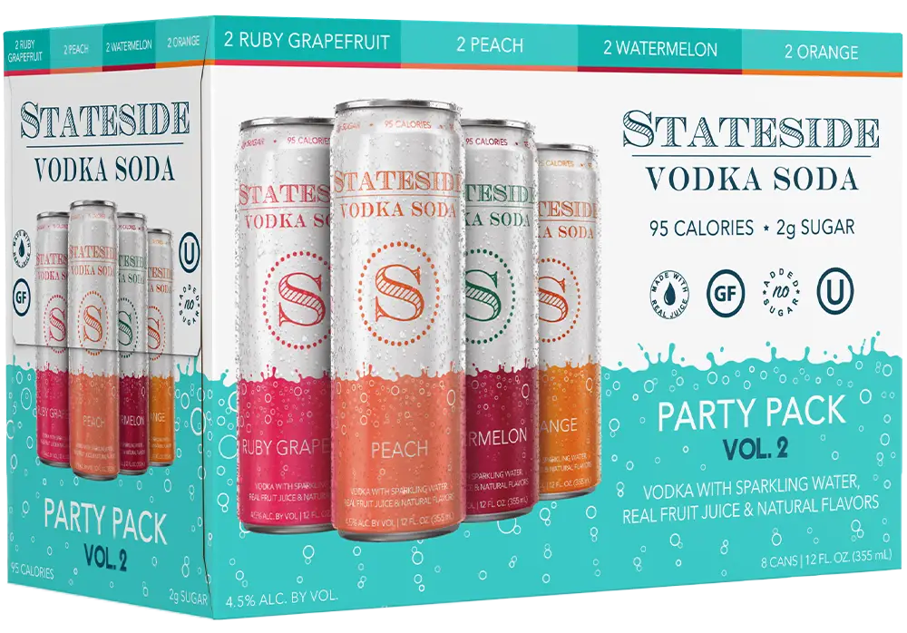 Stateside Vodka Soda Party Pack Vol. 2